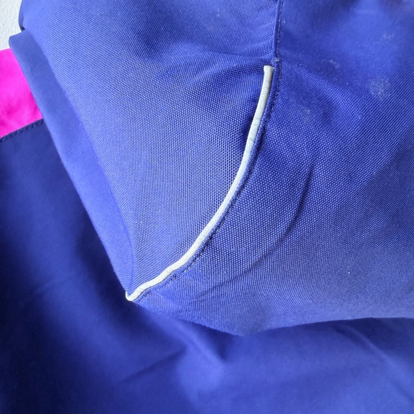 Kamik Girls Snow Coat Size 5 Insulated Hooded Ski Jacket - navy & pink - Picture 12 of 16